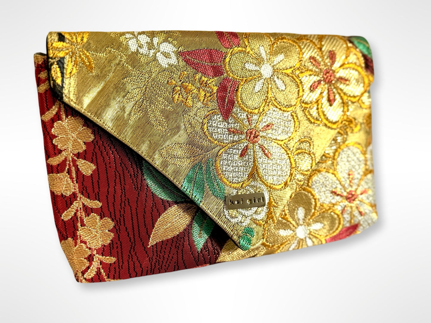 Metallic Sakura Clutch