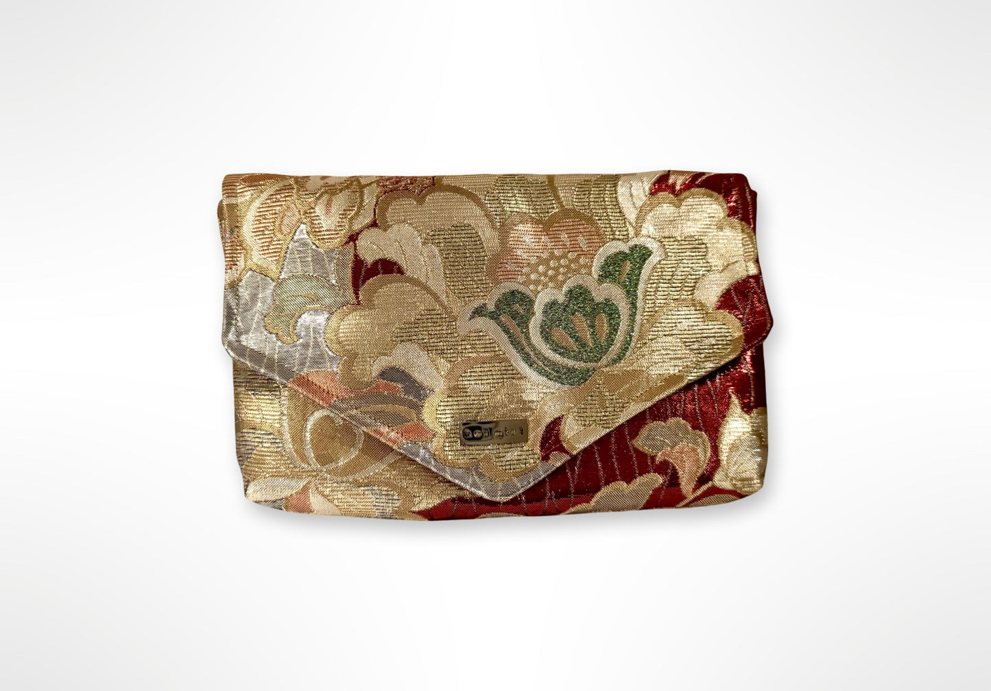 Metallic Botan Clutch