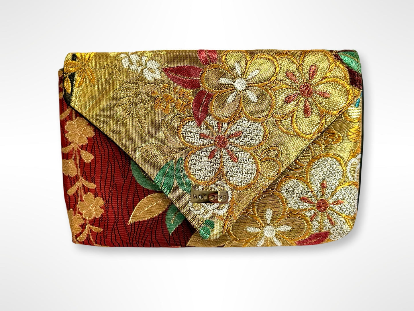 Metallic Sakura Clutch