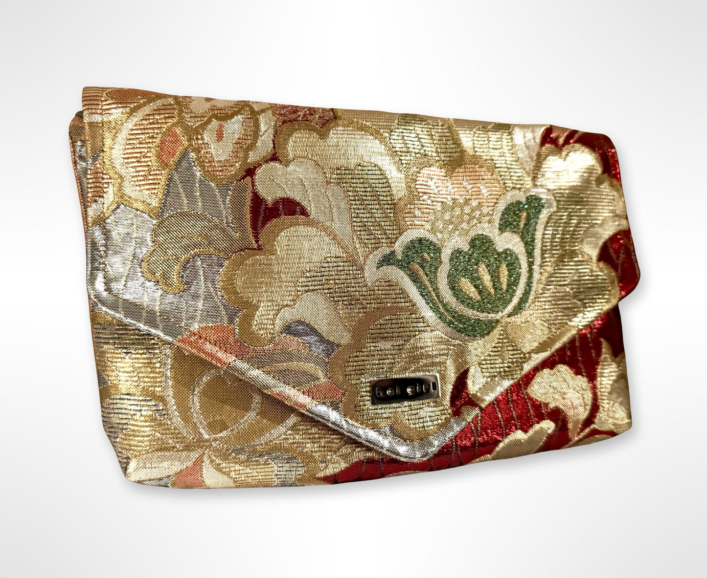 Metallic Botan Clutch