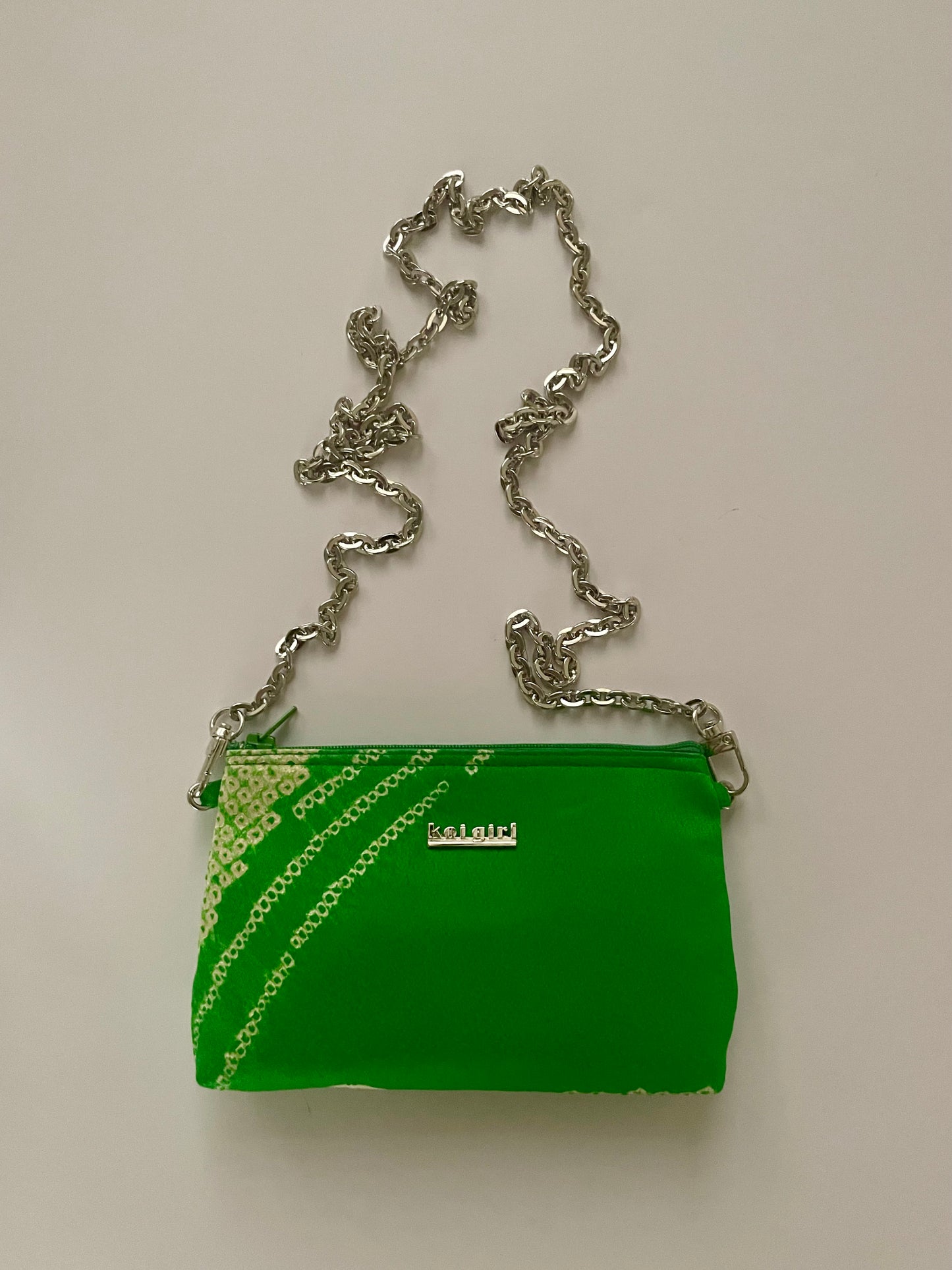 Midori Shibori Crossbody Purse