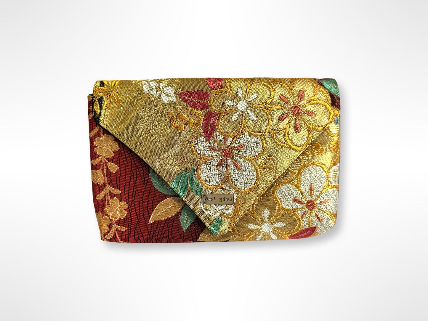 Metallic Sakura Clutch