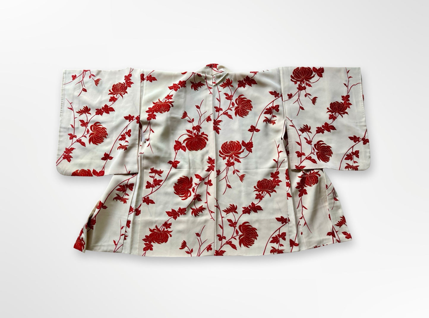 Red Kiku Haori Jacket