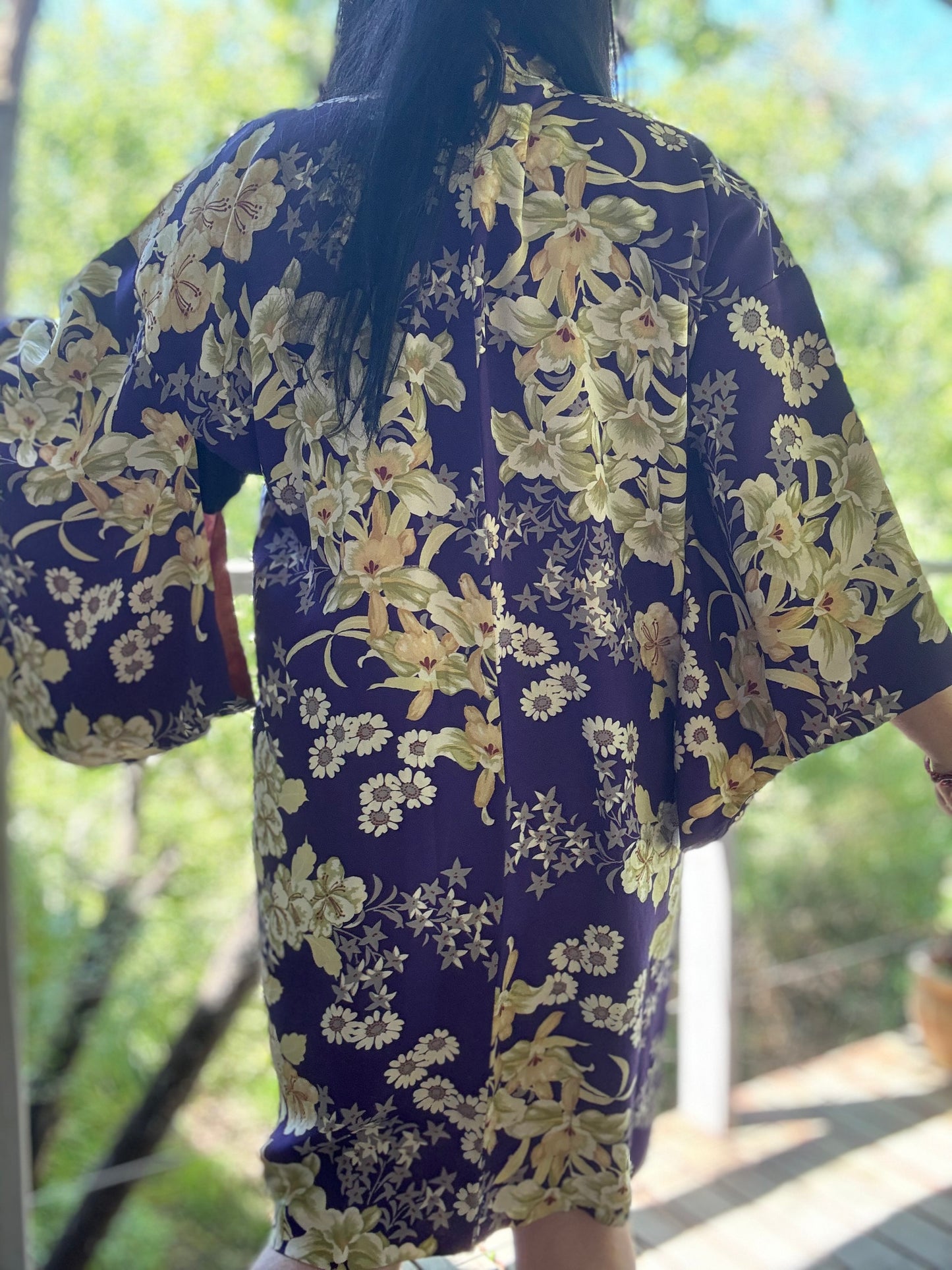 Murasaki Floral Haori