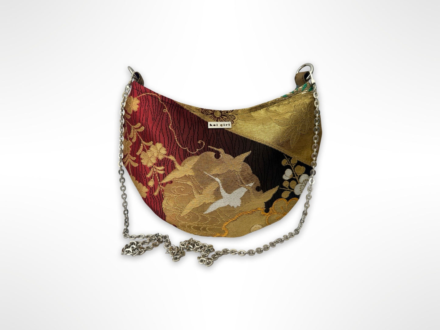 Flying Crane Crescent Bag
