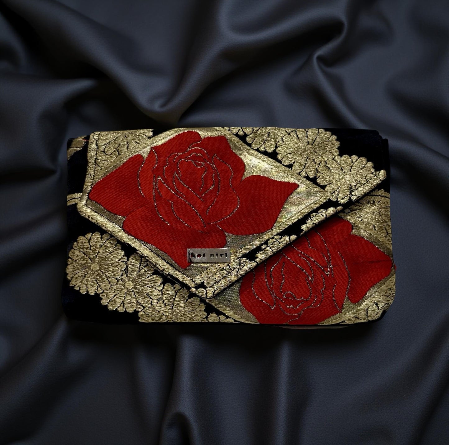 Red Rose Clutch