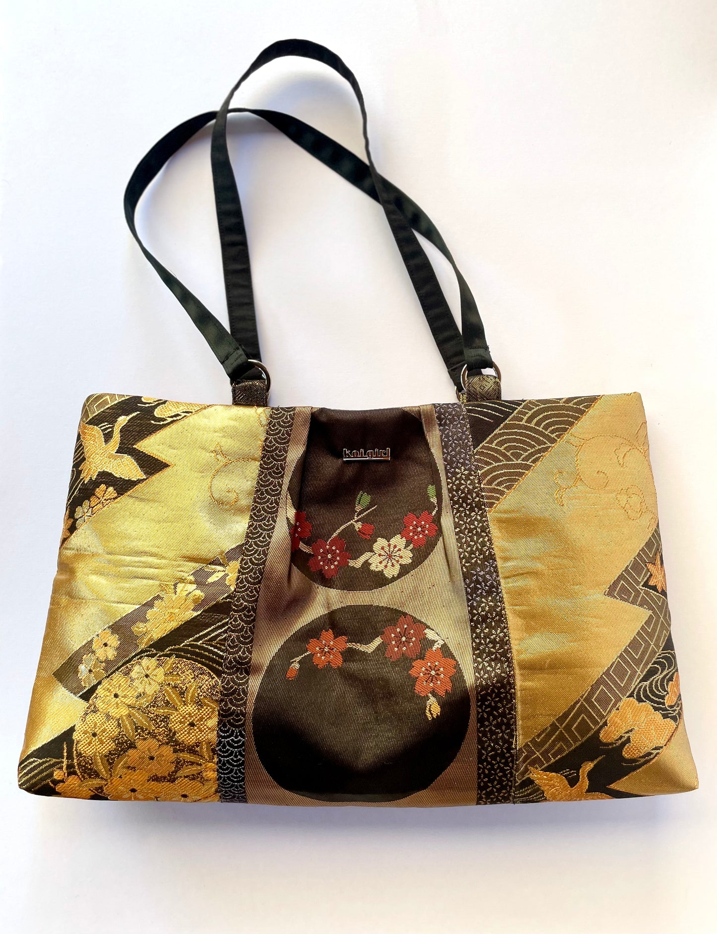 Black and Golden Tote Bag