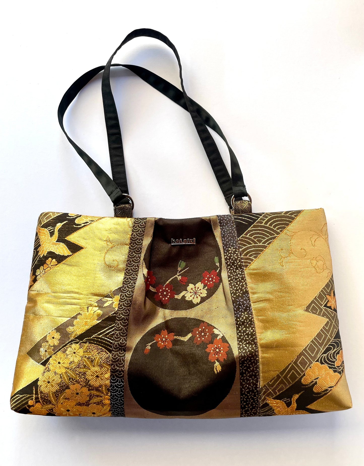 Black and Golden Tote Bag