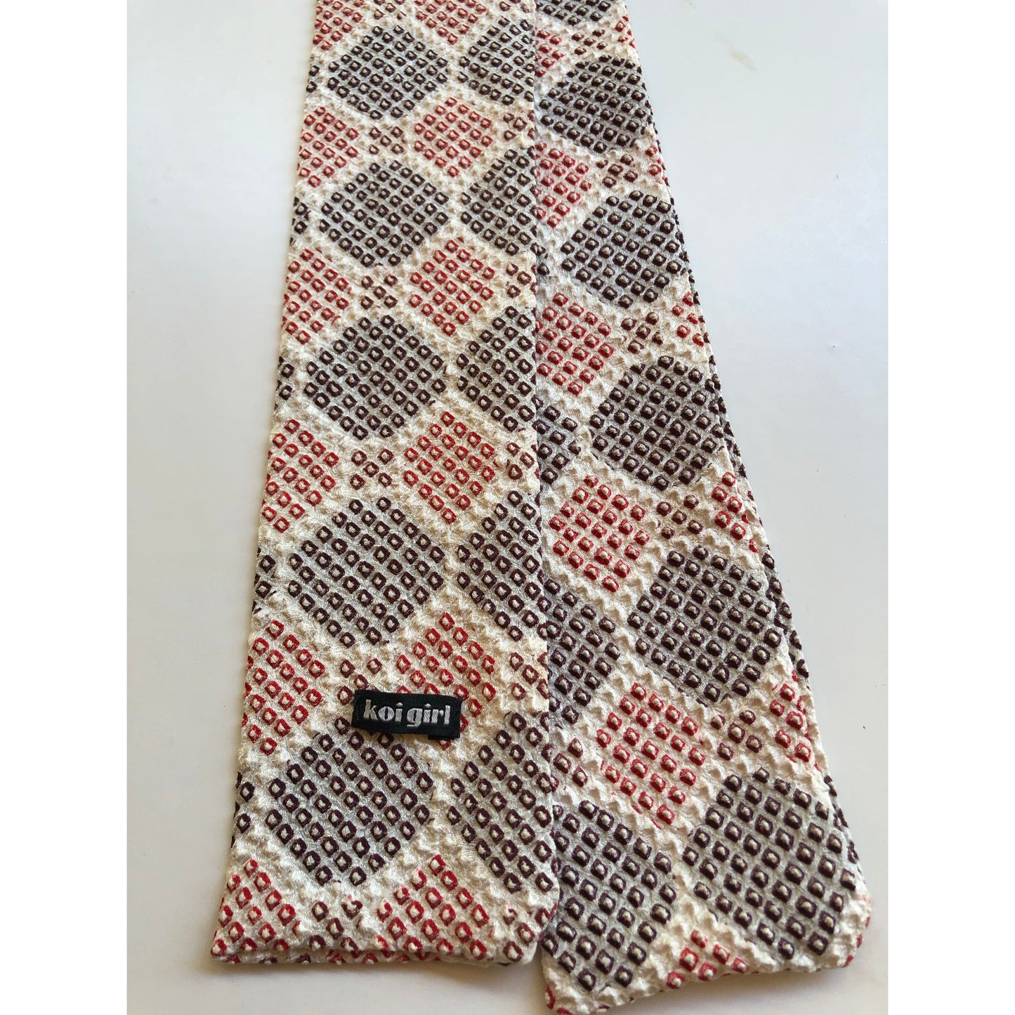 Spice Tones Shibori Headscarf