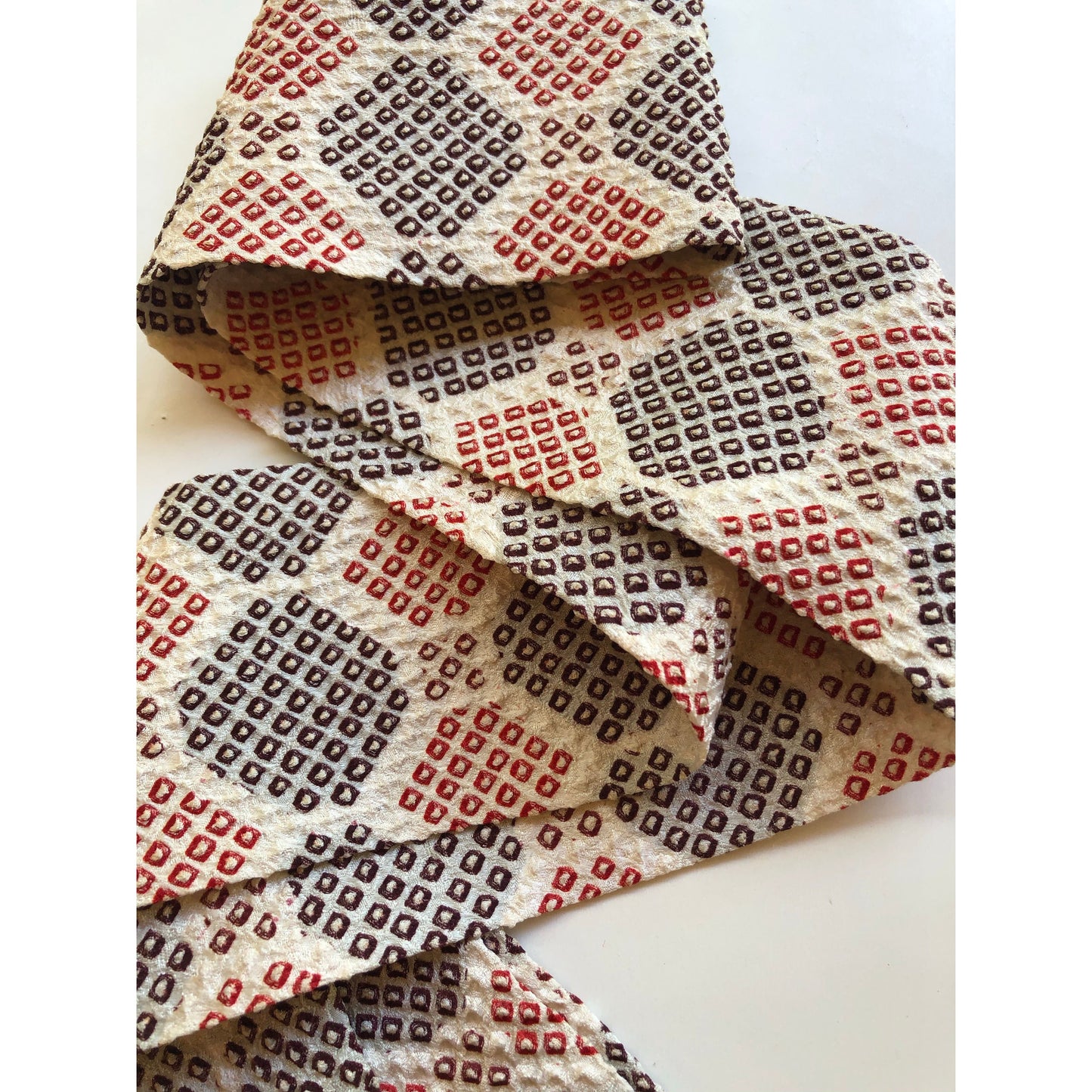 Spice Tones Shibori Headscarf