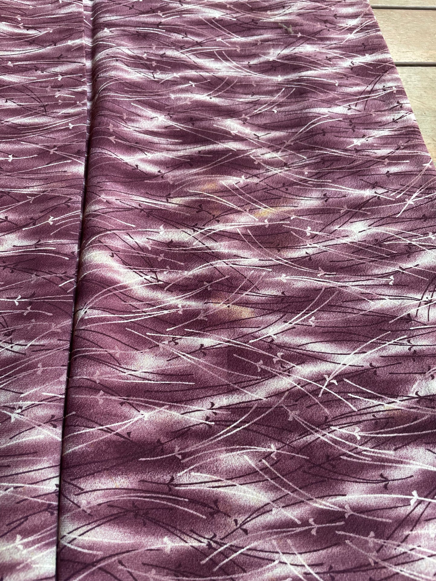 Abstract Floral Dyed Kimono