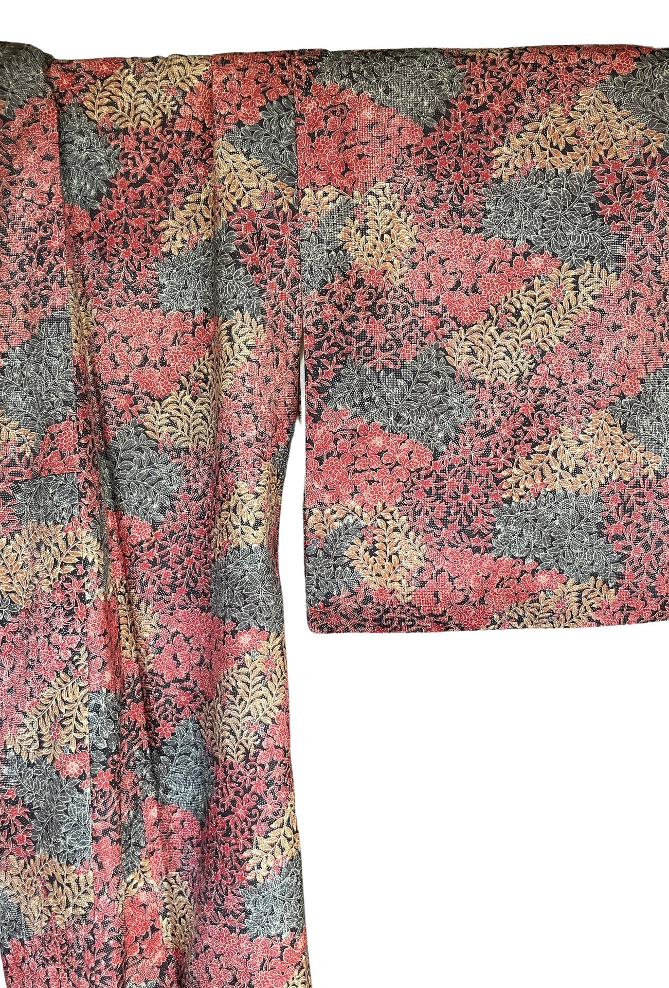 Leaf Vintage Komon Kimono