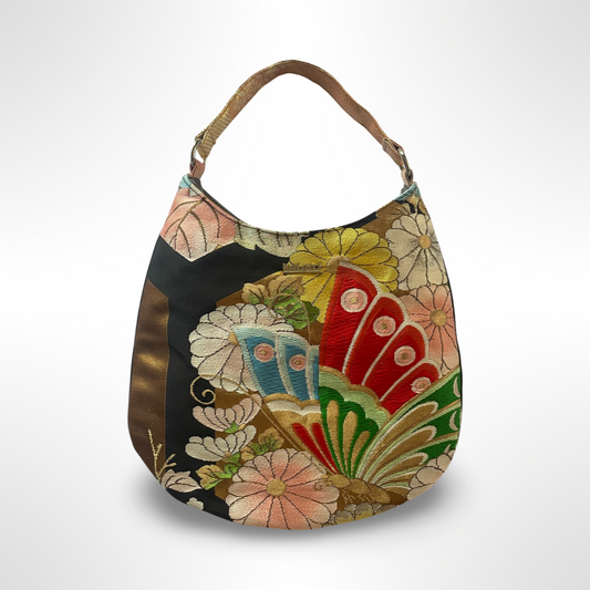 Butterfly and Chrysanthemum Handbag