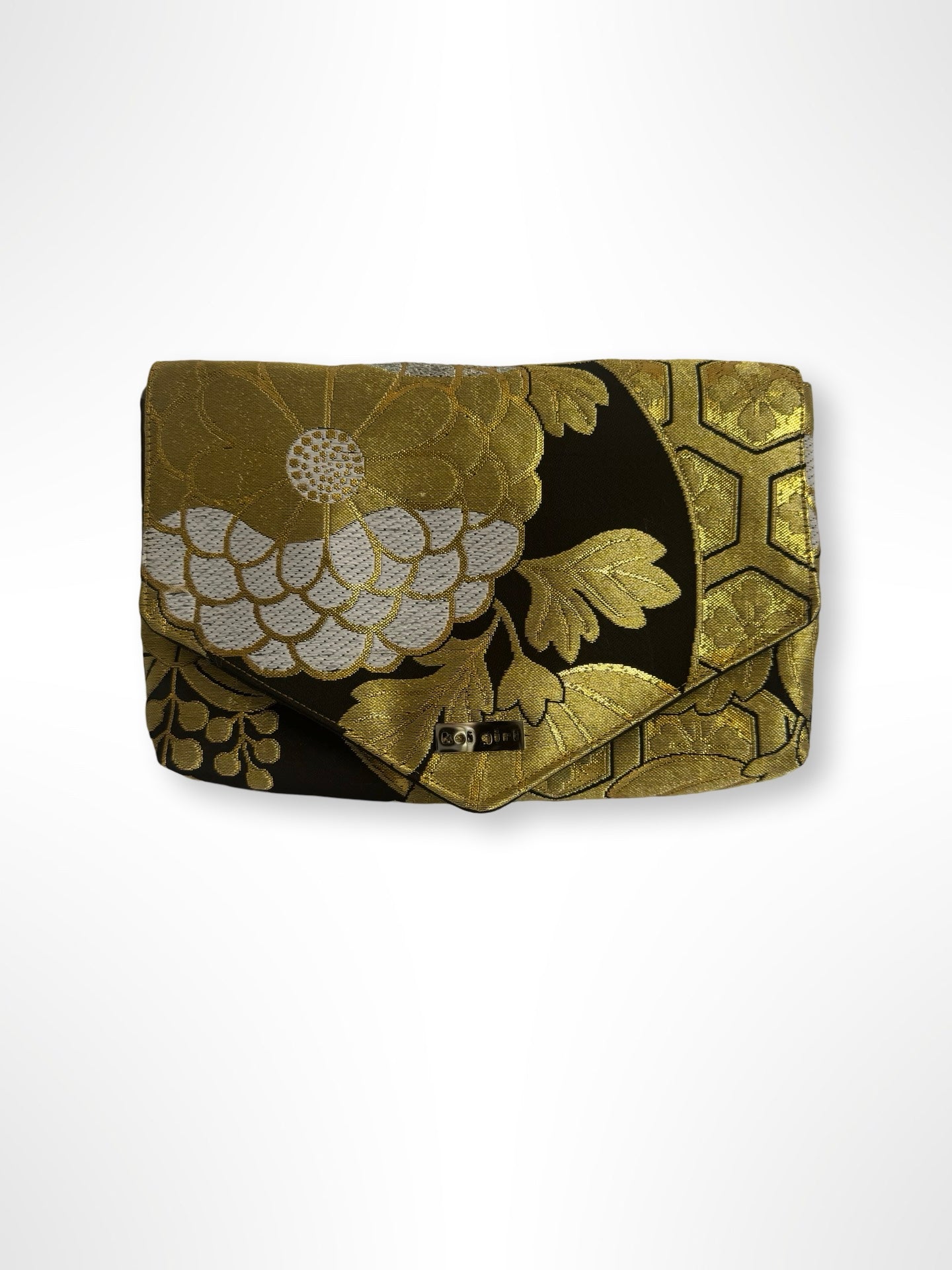 Black and Gold Hana Clutch