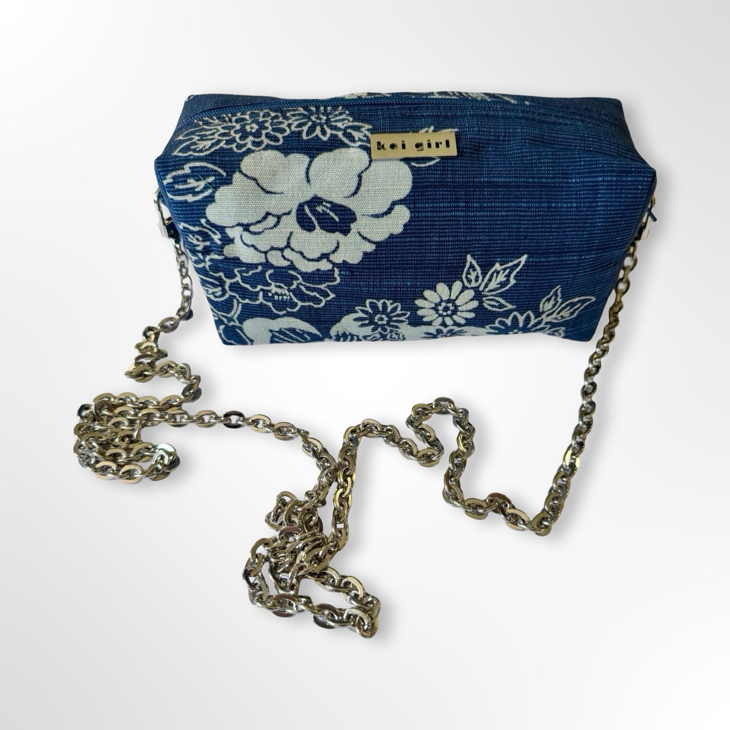 Blue Hana Crossbody Purse