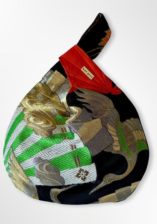 Flying Crane Wrist Bag