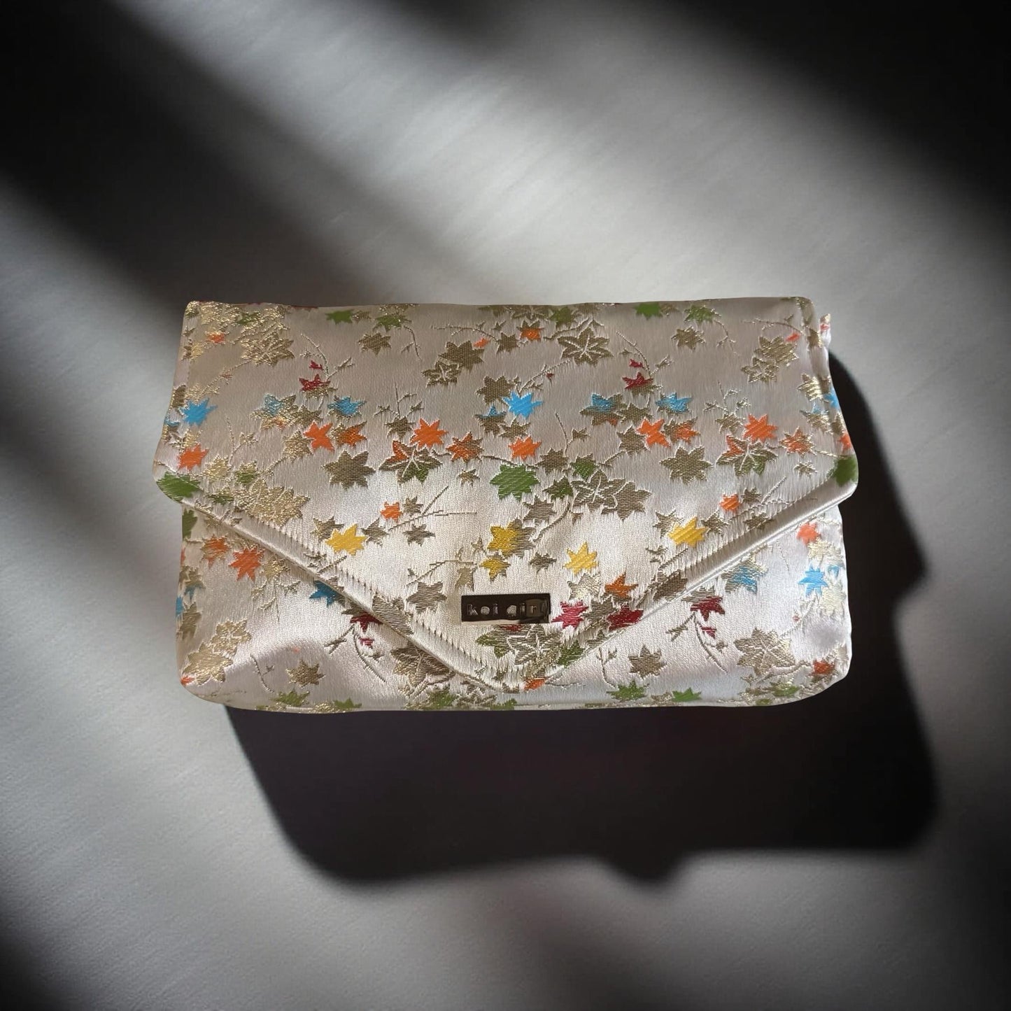 Silver Maple Leaf Clutch