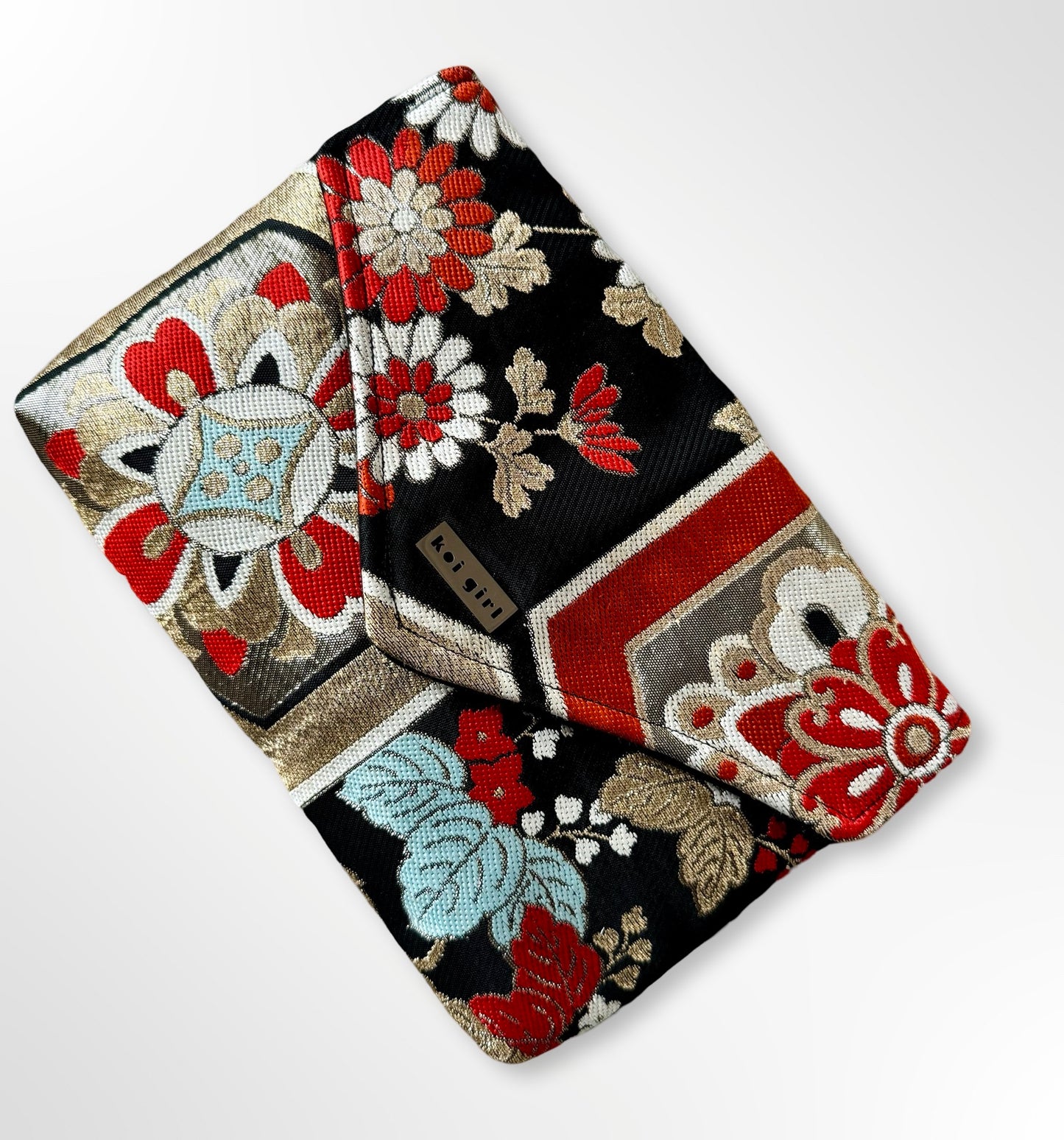 Japanese Floral Scene Clutch