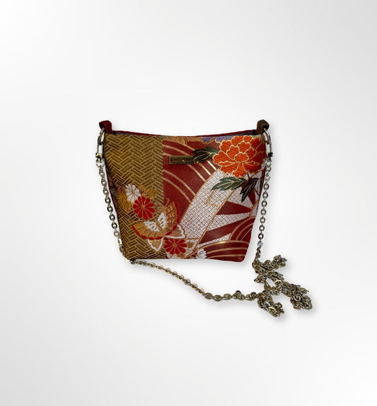 Fawn Floral Crossbody Pouch