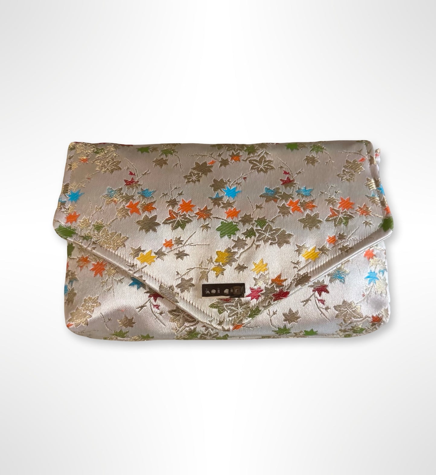 Silver Maple Leaf Clutch
