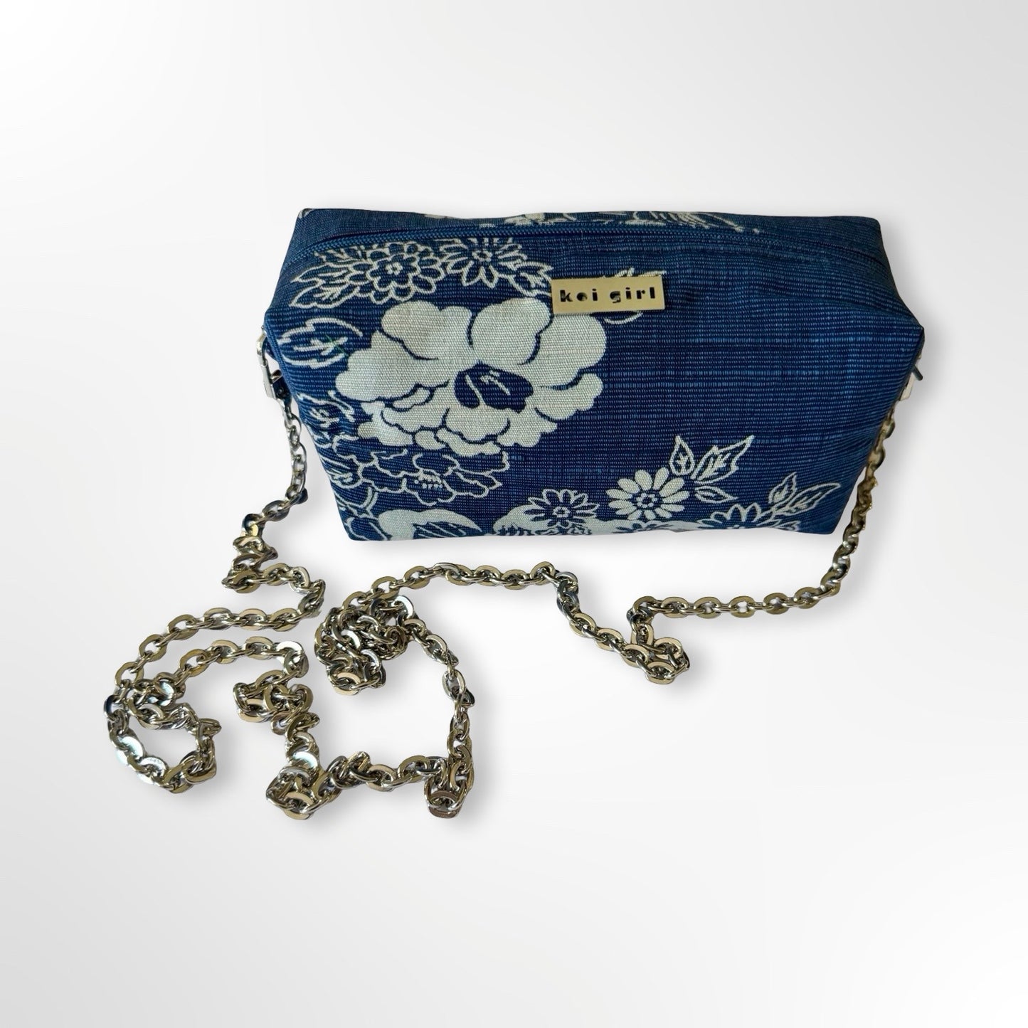 Blue Hana Crossbody Purse