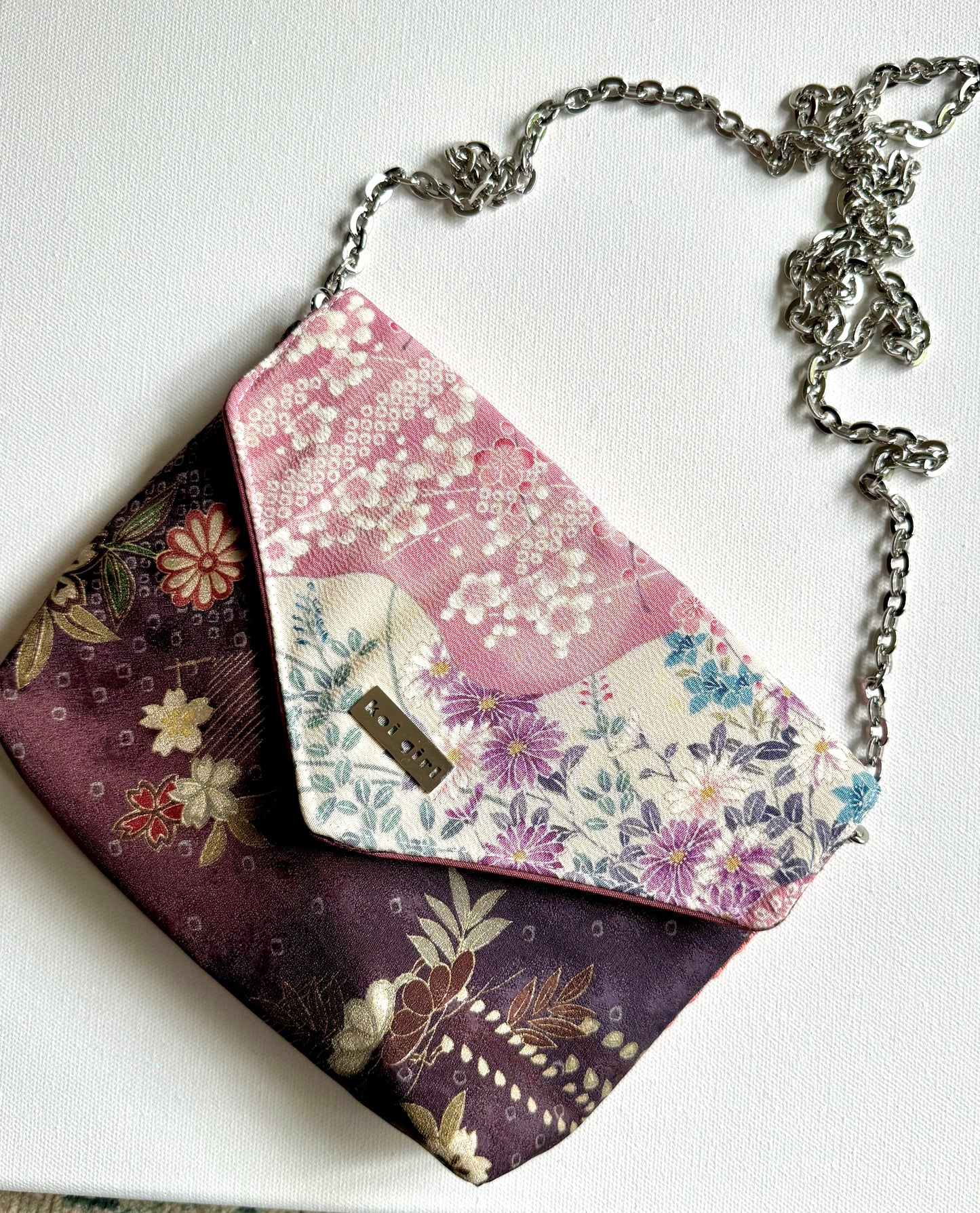 Pink and Purple Mini Purse