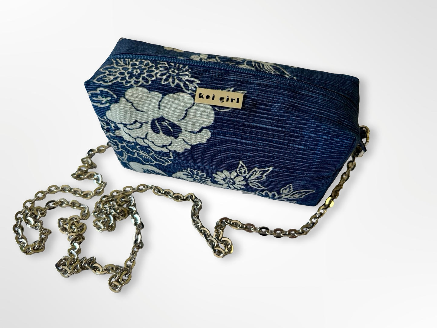 Blue Hana Crossbody Purse