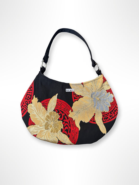 Paulownia Crescent Shoulder Bag