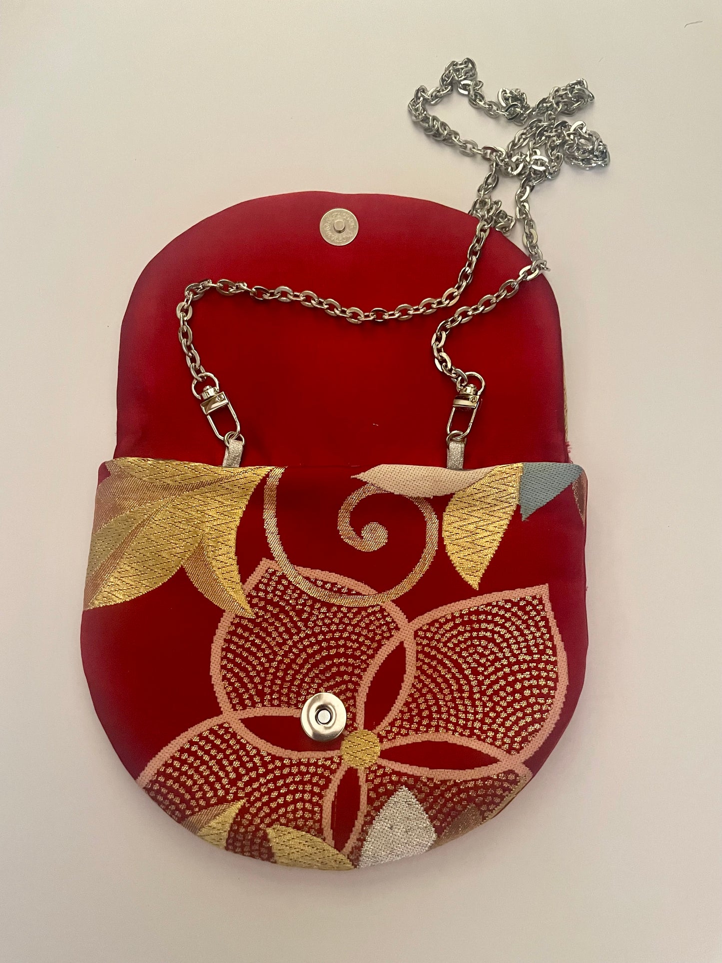 Red Floral Card Purse