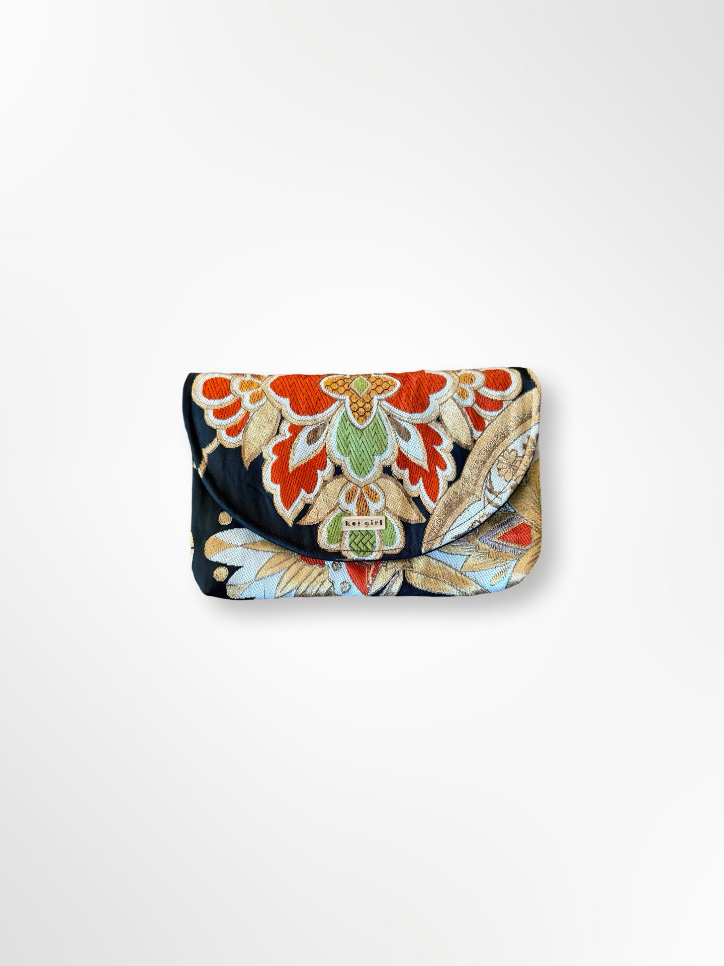 Paulownia Floral Clutch