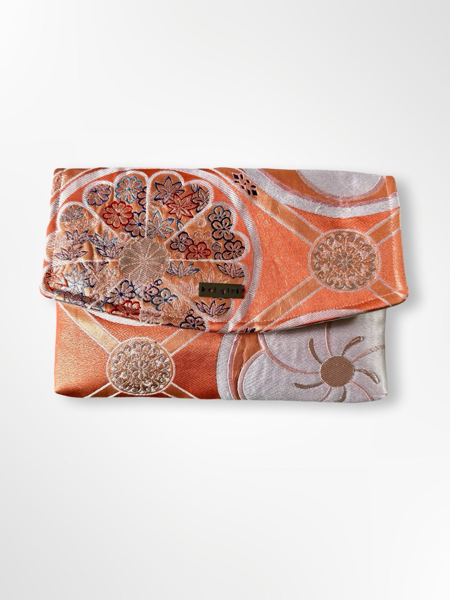 Mandala and Floral Clutch