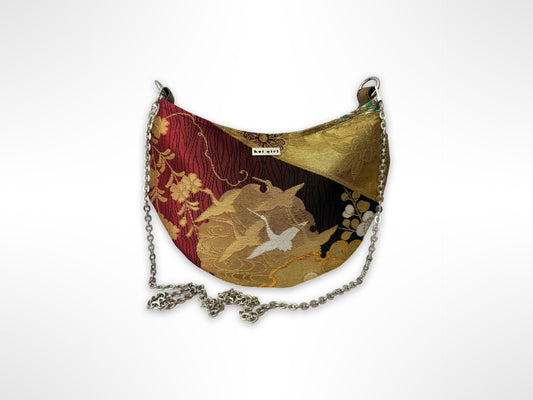 Flying Crane Crescent Bag