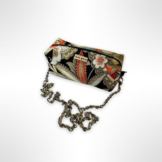 Paulownia Crossbody Box Purse