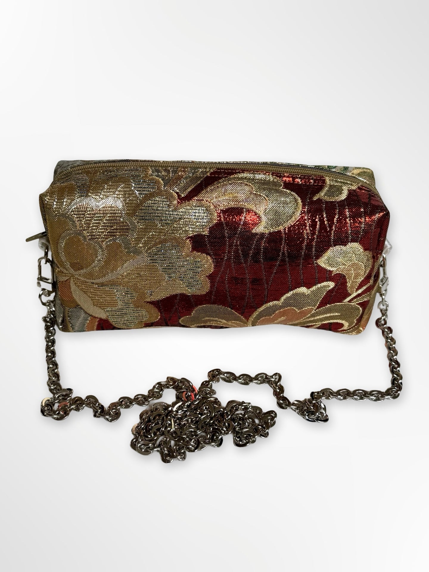 Red and Gold Phoenix Crossbody Purse