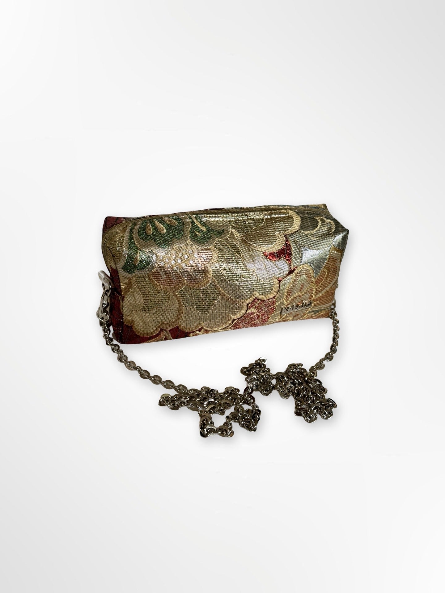 Red and Gold Phoenix Crossbody Purse