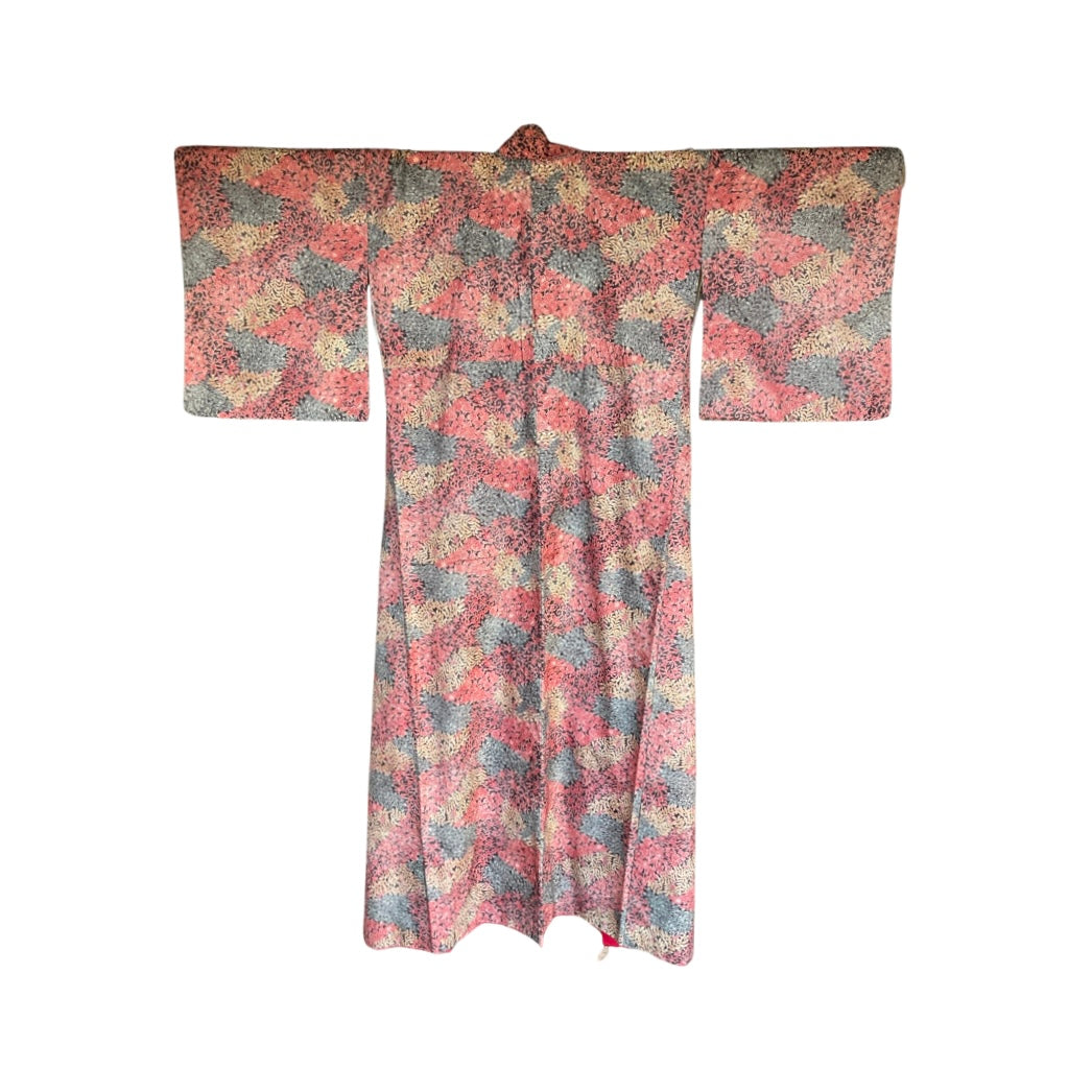 Leaf Vintage Komon Kimono